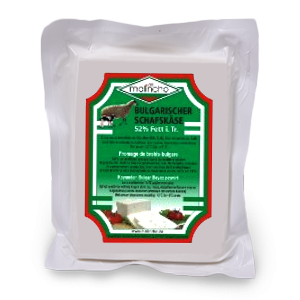 МАЛИНЧО, Овче саламурено сирене 48 % Fett i. Tr., вакуумирано ~700 g . 