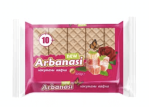 АРБАНАСИ, Локумена вафла 220 гр