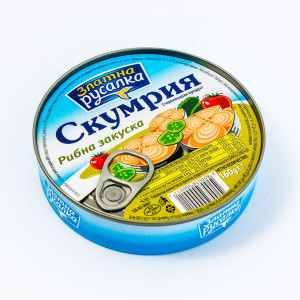 Златна Русалка, Скумрия рибна закуска 0.160кг.