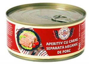 CARA Месо свинско в консерва - аперитив, 300гр