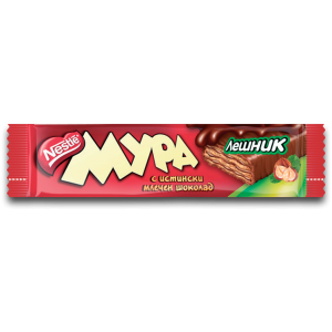 МУРА, Вафла с лешник 33g 