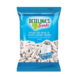 ДЕТЕЛИНА, Печени бели семки със сол 75 гр