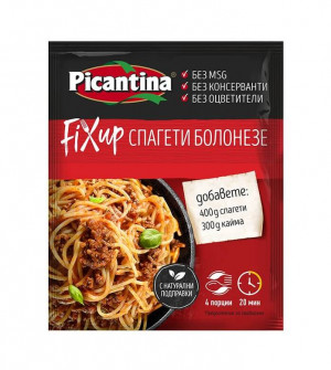 ПИКАНТИНА, Подправка Fix up за спагети болонезе, 38гр