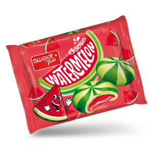 Суийт плюс, Бисквити с крем (40%) с аромат на диня 54g