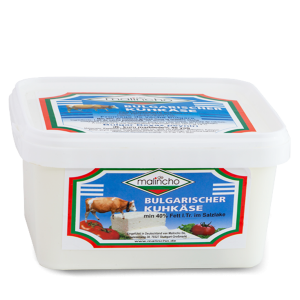 МАЛИНЧО, Краве саламурено сирене 48 % Fett, в пластмасова кутия 400 g