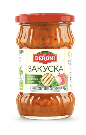 ДЕРОНИ, Лютеница Закуска 500 гр