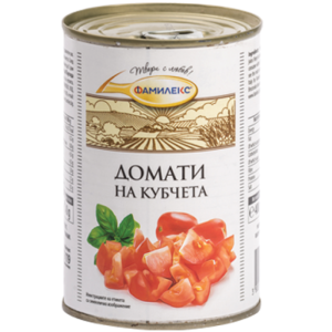 ФАМИЛЕКС, Домати на кубчета 0,400гр