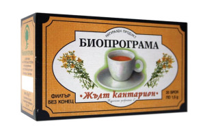 БИОПРОГРАМА, Чай жълт кантарион 30гр (20бр.x 1,5g)