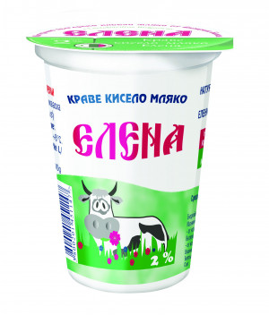 ЕЛЕНА, краве кисело мляко 3.6% 400 ml