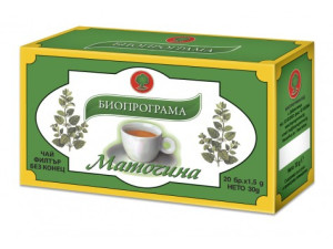 БИОПРОГРАМА, Чай маточина, 30гр (20бр.x 1,5g)
