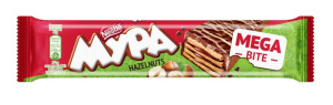 МУРА, Шоколадова вафла Мега лешник 47g