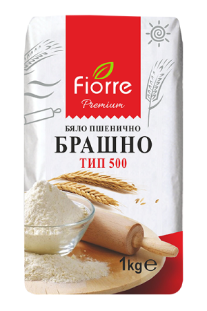 ФИОРЕ, Пшенично брашно тип 500, 1кг