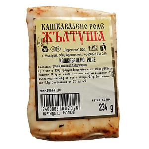 ЖЪЛТУША, Кашкавалено Роле, са. 240гр